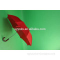 Shamgyu promotional red 2 folding umbrellas for sun and rain